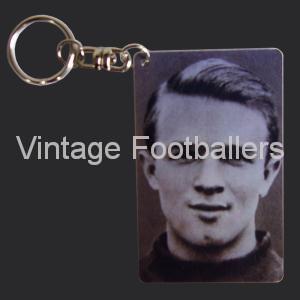 Vintage Footballer Key Ring